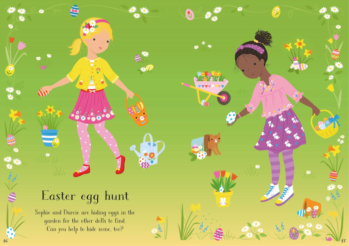 9781801314862 Usborne Little Sticker Dolly Dressing Easter [5]
