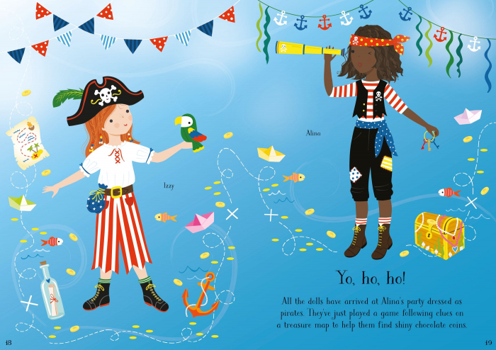 9781474986915 Usborne Little Sticker Dolly Dressing Parties [6]
