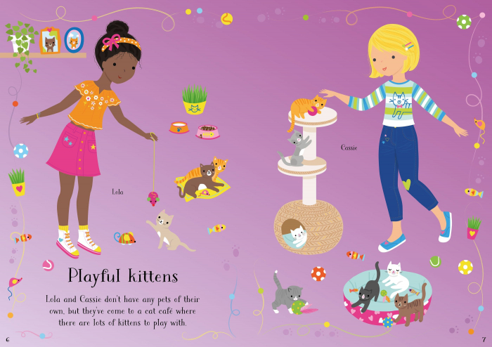 9781474996044 Usborne Little Sticker Dolly Dressing Pets [7]