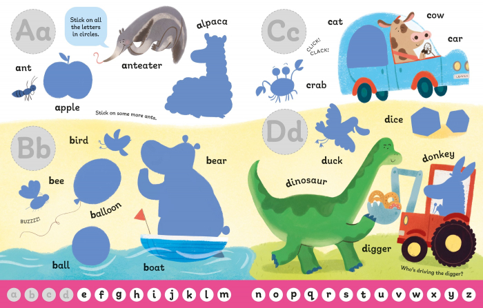 9781803702773 Usborne First Sticker abc [2]