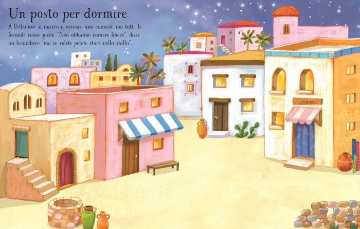 Carte de activitati "First Sticker Book Nativity", 250 stickers, Usborne [3]