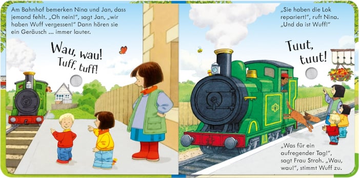 9781474962568 Usborne Poppy and Sam's Noisy Train Book [3]