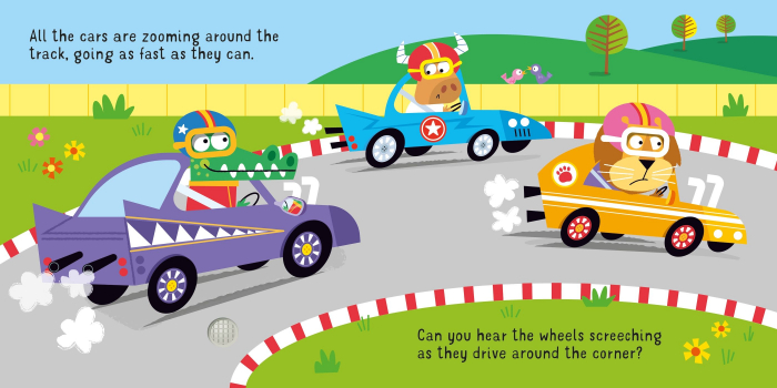 9781835403464 Usborne Let's go in a Racing Car! [3]