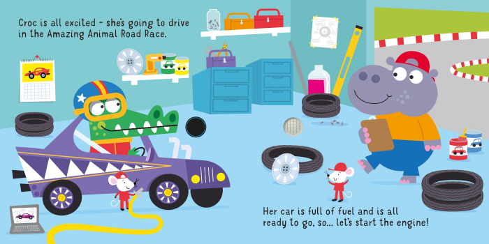 9781835403464 Usborne Let's go in a Racing Car! [2]