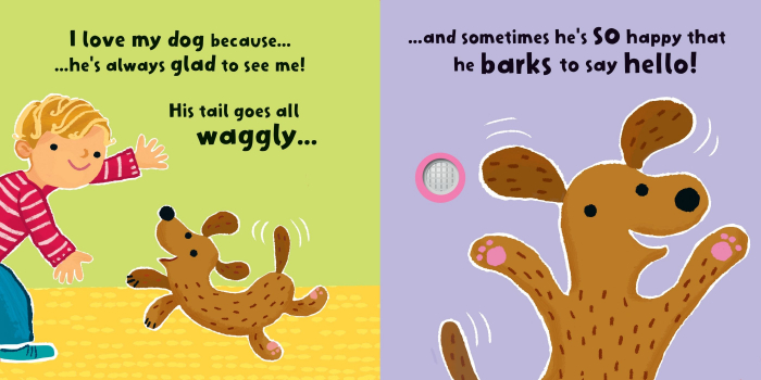 9781805312789 Dogs & Puppies Sound Book [2]
