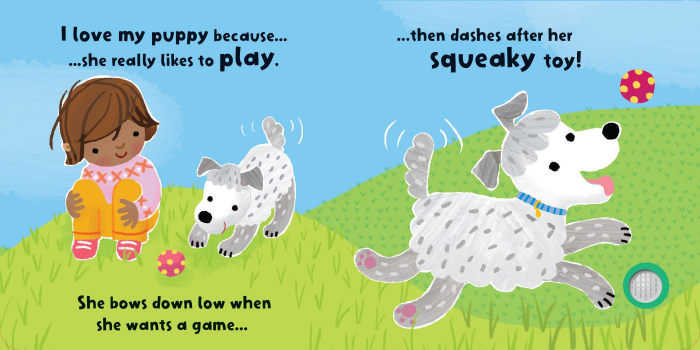 9781805312789 Dogs & Puppies Sound Book [4]
