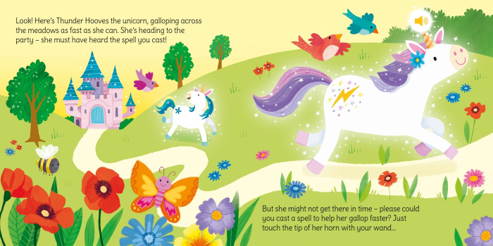 9781805075615 Usborne Wand Books: Unicorn Magic [2]