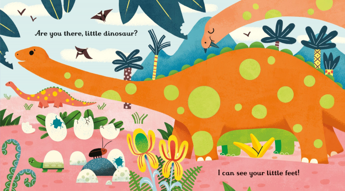 9781474982160 Usborne Are you there little dinosaur? [2]