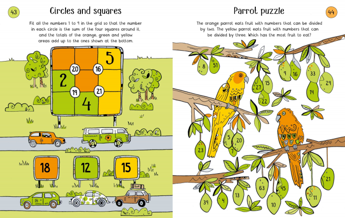9781805313069 Usborne 100 Children's Number Puzzles and Games [5]