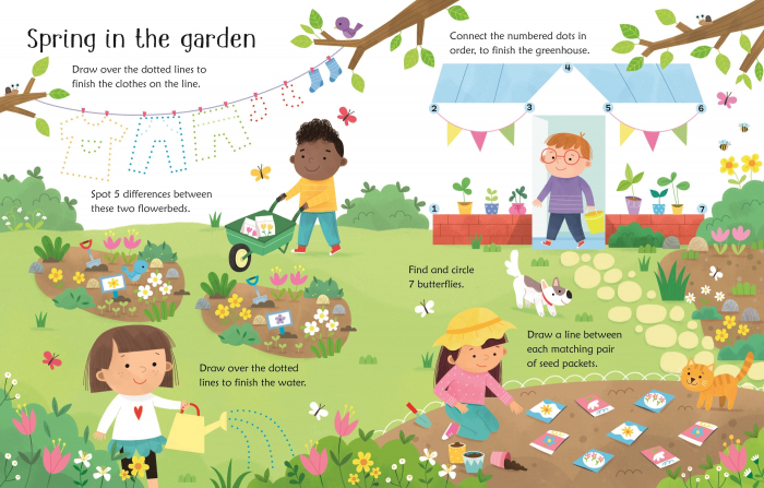 9781801319164 Usborne Wipe-Clean Easter Activities [4]
