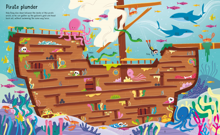 9781474969383 Usborne Under the Sea Mazes [3]