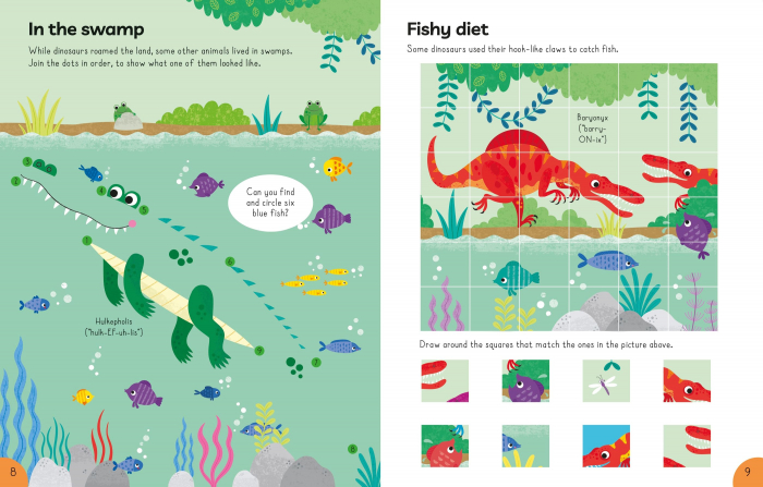 9781836041177 Usborne Big Activity Book Dinosaurs [2]