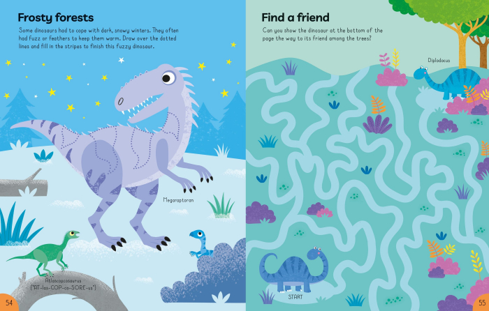 9781836041177 Usborne Big Activity Book Dinosaurs [4]
