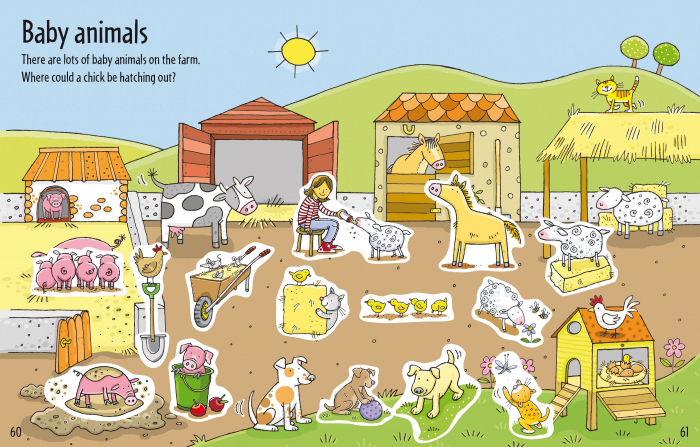 9781836041146 Usborne Big Sticker Book of Animals [5]