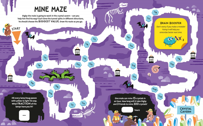 9781805316633 Usborne Brain Stretchers: Number Puzzles [5]