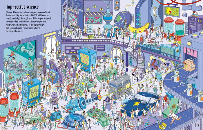 9781805074519 Usborne Where's the Spy? [4]