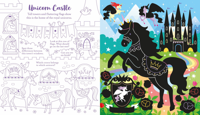 9781805077343 Usborne Scratch Activities Unicorns [3]