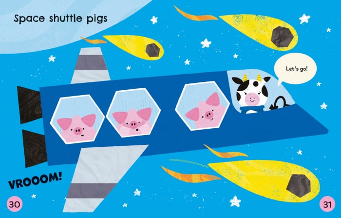 9781805077169 Usborne Cut and Stick Space [5]