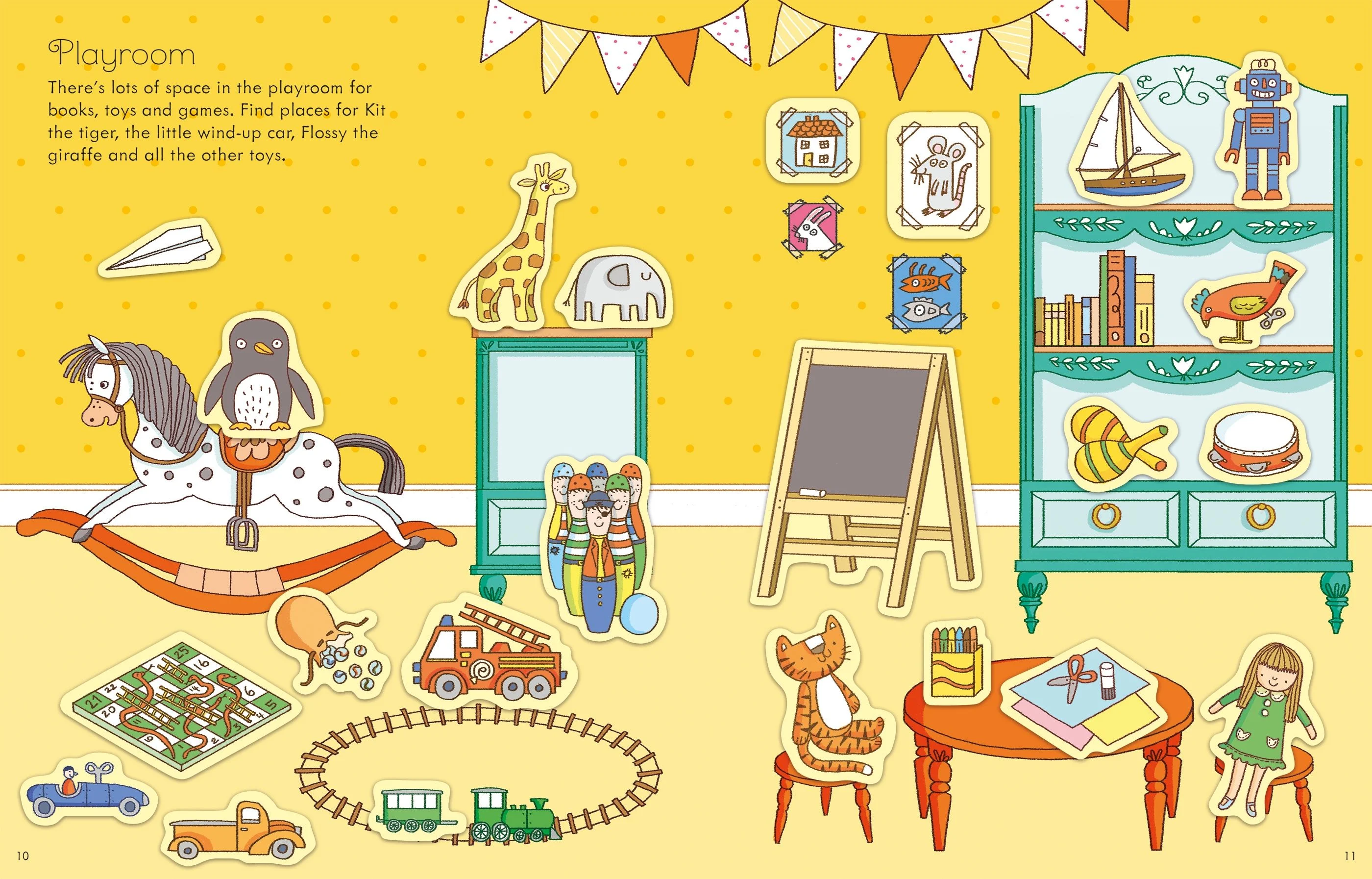9781805077398 Usborne First Sticker Book Doll's House [3]