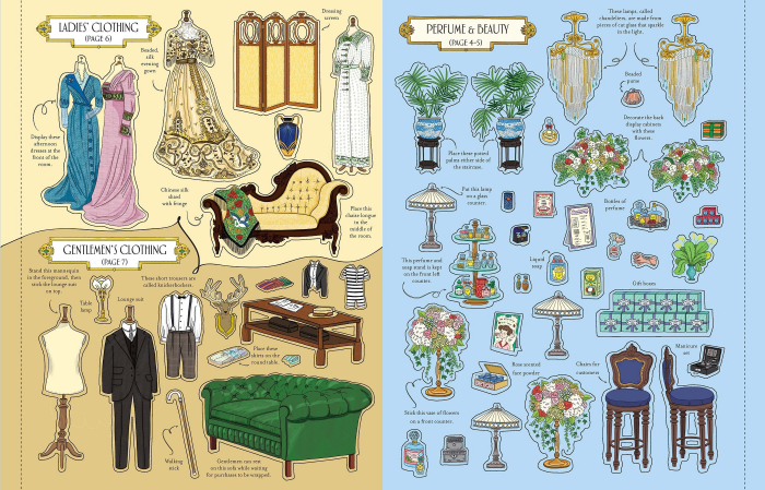 9781474917957 Usborne Department Store Sticker Book [3]
