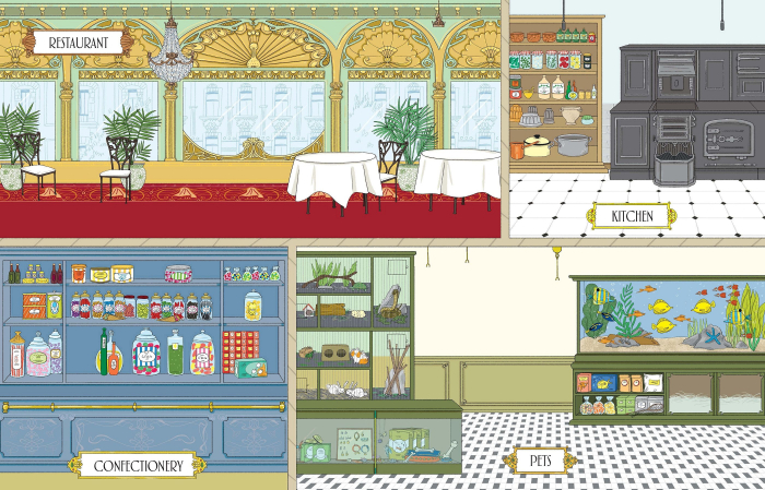 9781474917957 Usborne Department Store Sticker Book [2]
