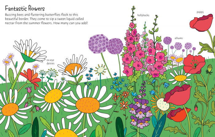 9781409564652 Usborne First Sticker Book Garden [2]