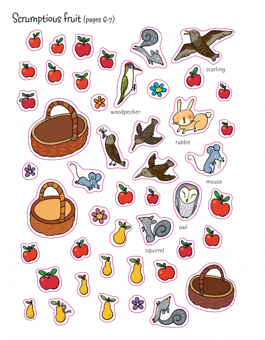 9781409564652 Usborne First Sticker Book Garden [6]