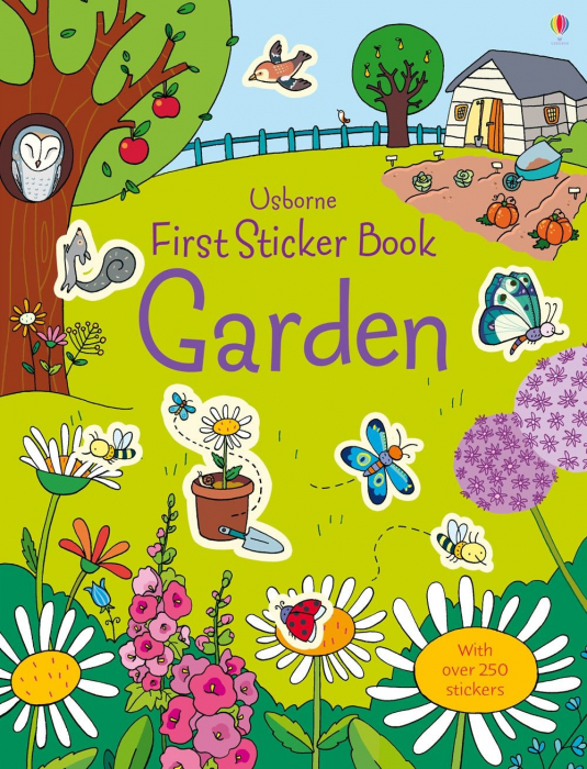 9781409564652 Usborne First Sticker Book Garden [1]