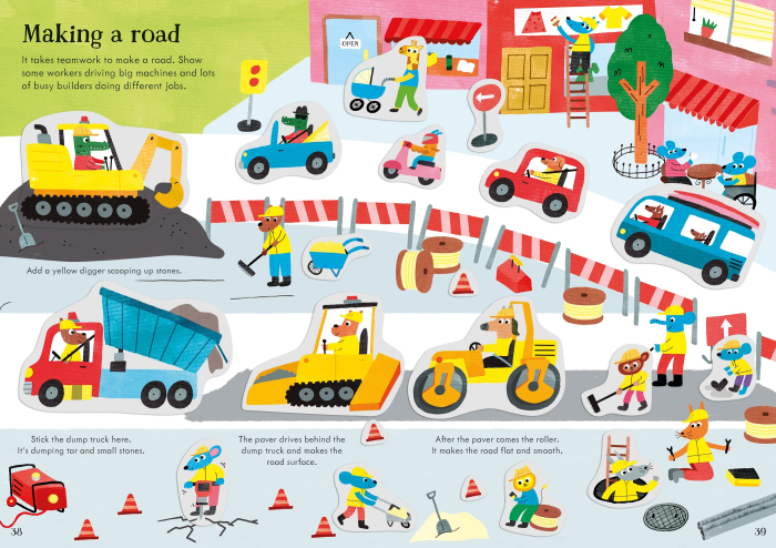 9781836042990 Usborne My First Sticker Book Big Machines [5]