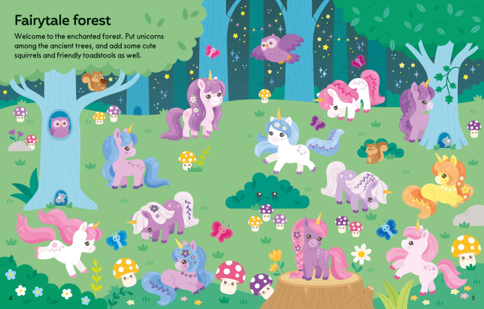 9781836043843 Usborne Cute Stickers Unicorns [5]