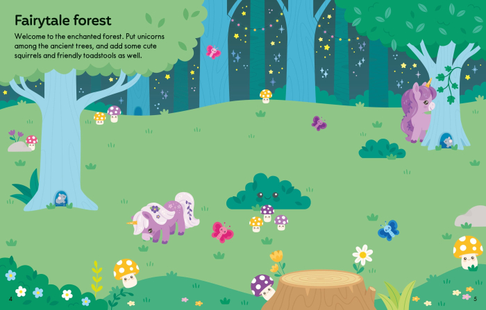 9781836043843 Usborne Cute Stickers Unicorns [4]