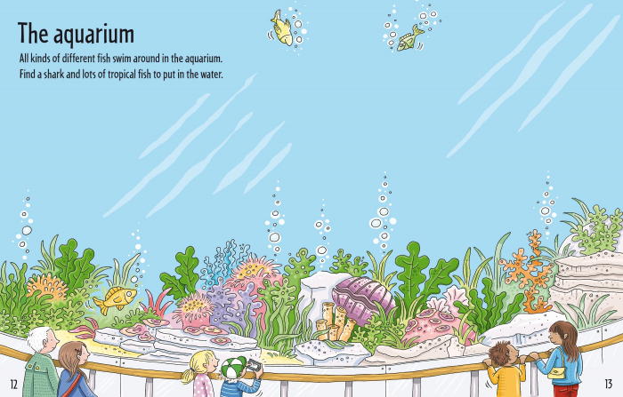 9781409523130 Usborne First Sticker Book Zoo [4]