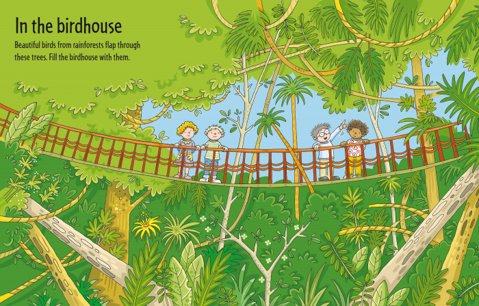 9781409523130 Usborne First Sticker Book Zoo [6]