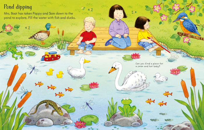 9781474990066 Usborne Poppy and Sam's Nature Sticker Book [3]