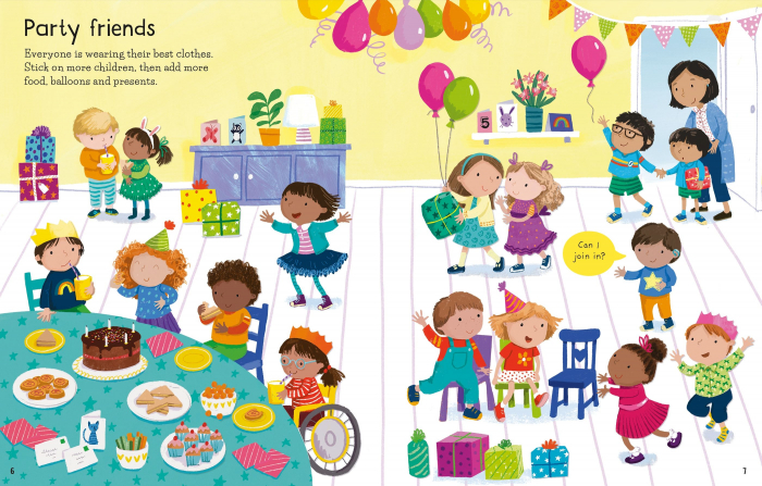 9781474999168 Usborne First Sticker Book My Friends [4]