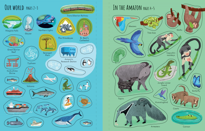 9781474998987 Usborne First Sticker Book Planet Earth [2]