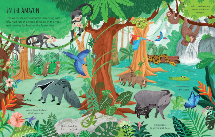 9781474998987 Usborne First Sticker Book Planet Earth [4]