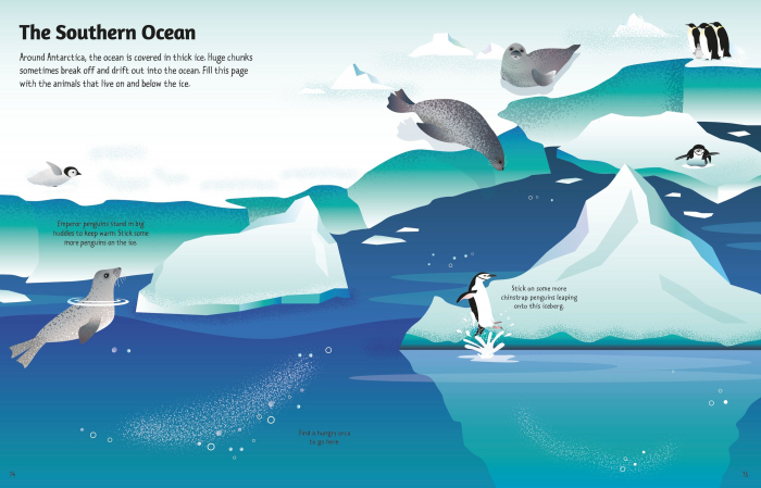 9781805077183 Usborne First Sticker Book Ocean [5]