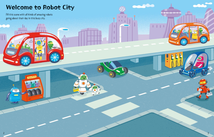 9781835409510 Usborne First Sticker Book Robots [2]