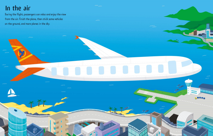 9781409587507 Usborne First Sticker Book Airport [5]