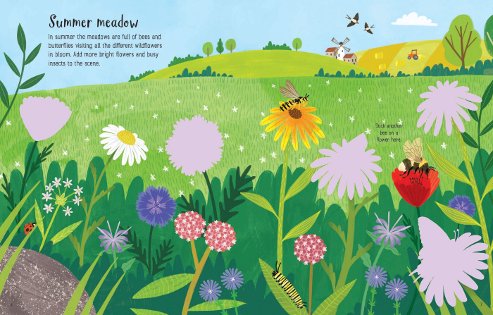 9781474968256 Usborne First Sticker Book Seasons [4]