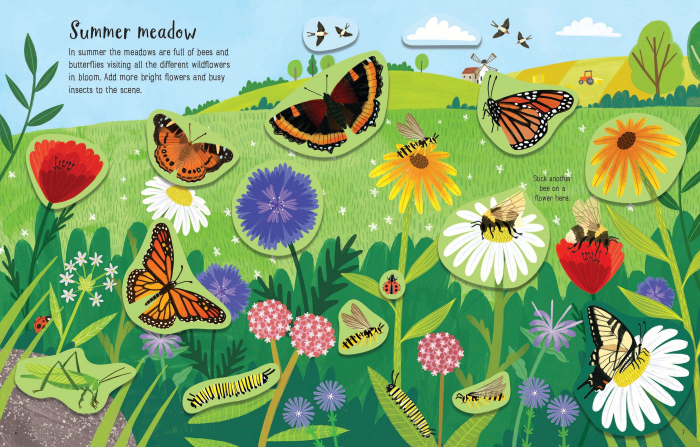 9781474968256 Usborne First Sticker Book Seasons [5]
