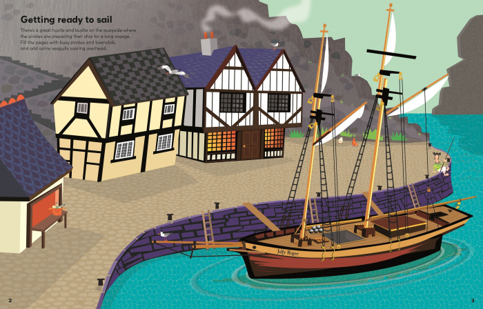 9781836041108 Usborne Pirate Sticker Book [2]