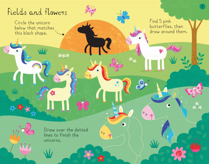 9781474985246 Usborne Unicorns Play Pad [3]