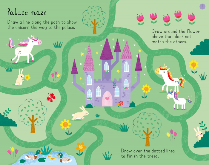 9781474985246 Usborne Unicorns Play Pad [4]