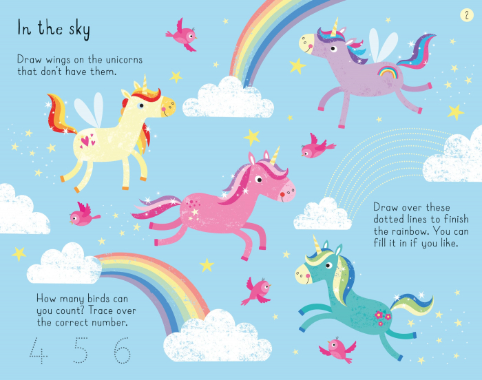 9781474985246 Usborne Unicorns Play Pad [2]