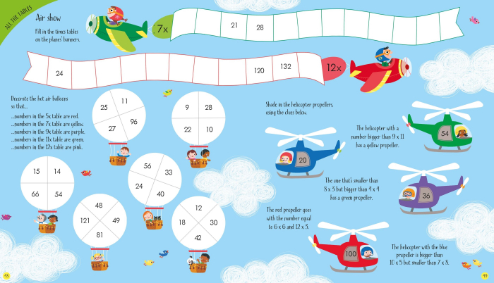 9781409599302 Usborne Times Tables Activity Book [2]
