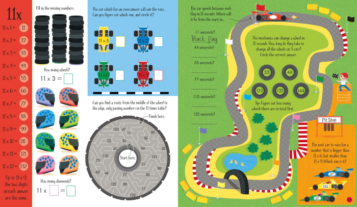 9781409599302 Usborne Times Tables Activity Book [3]