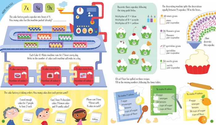9781409599302 Usborne Times Tables Activity Book [4]