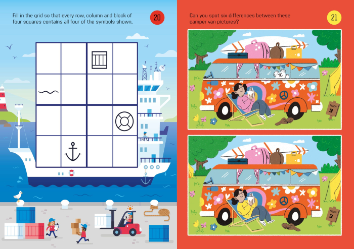 9781836042518 Usborne Lots of Summer Holiday Puzzles [3]